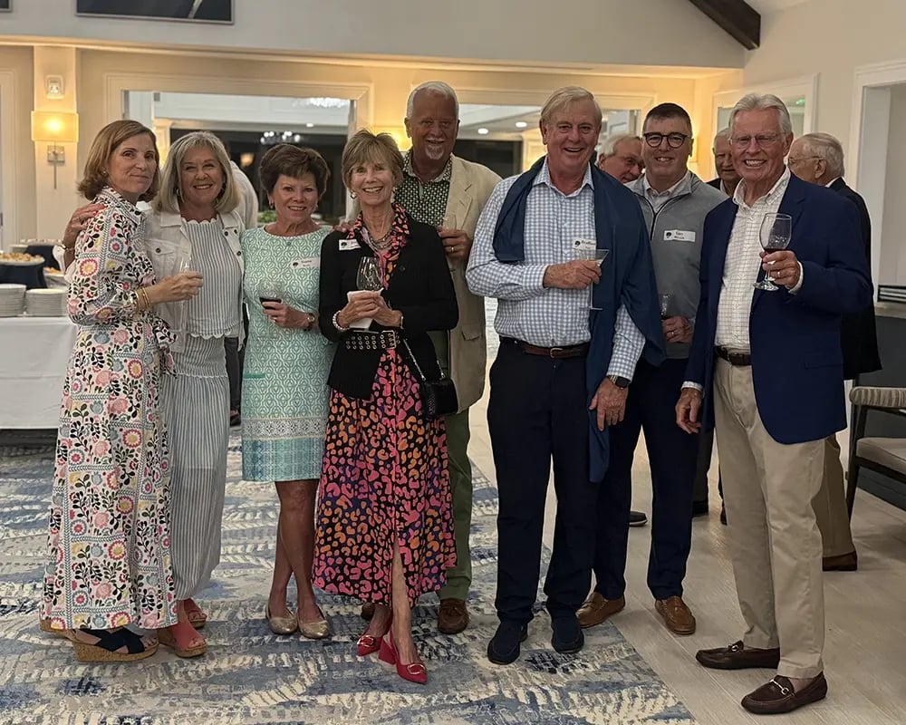 bent pine friends at event