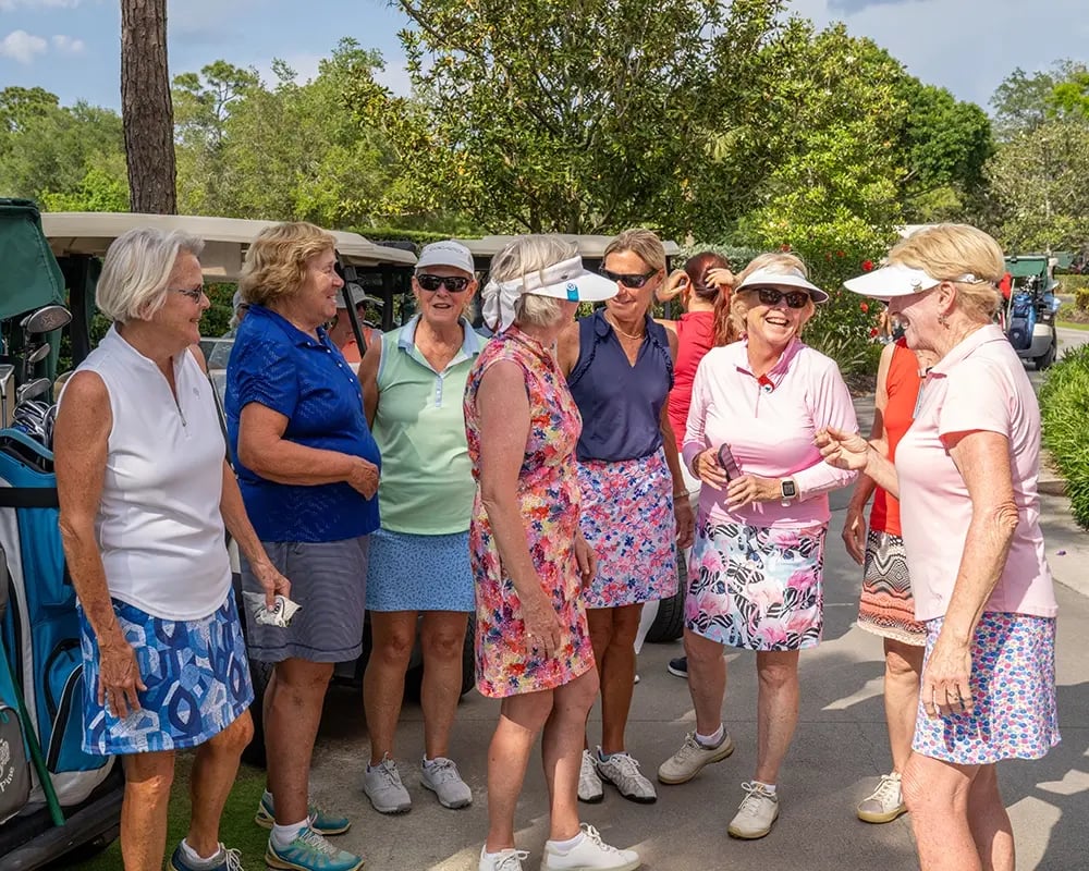 womens golf group bent pine